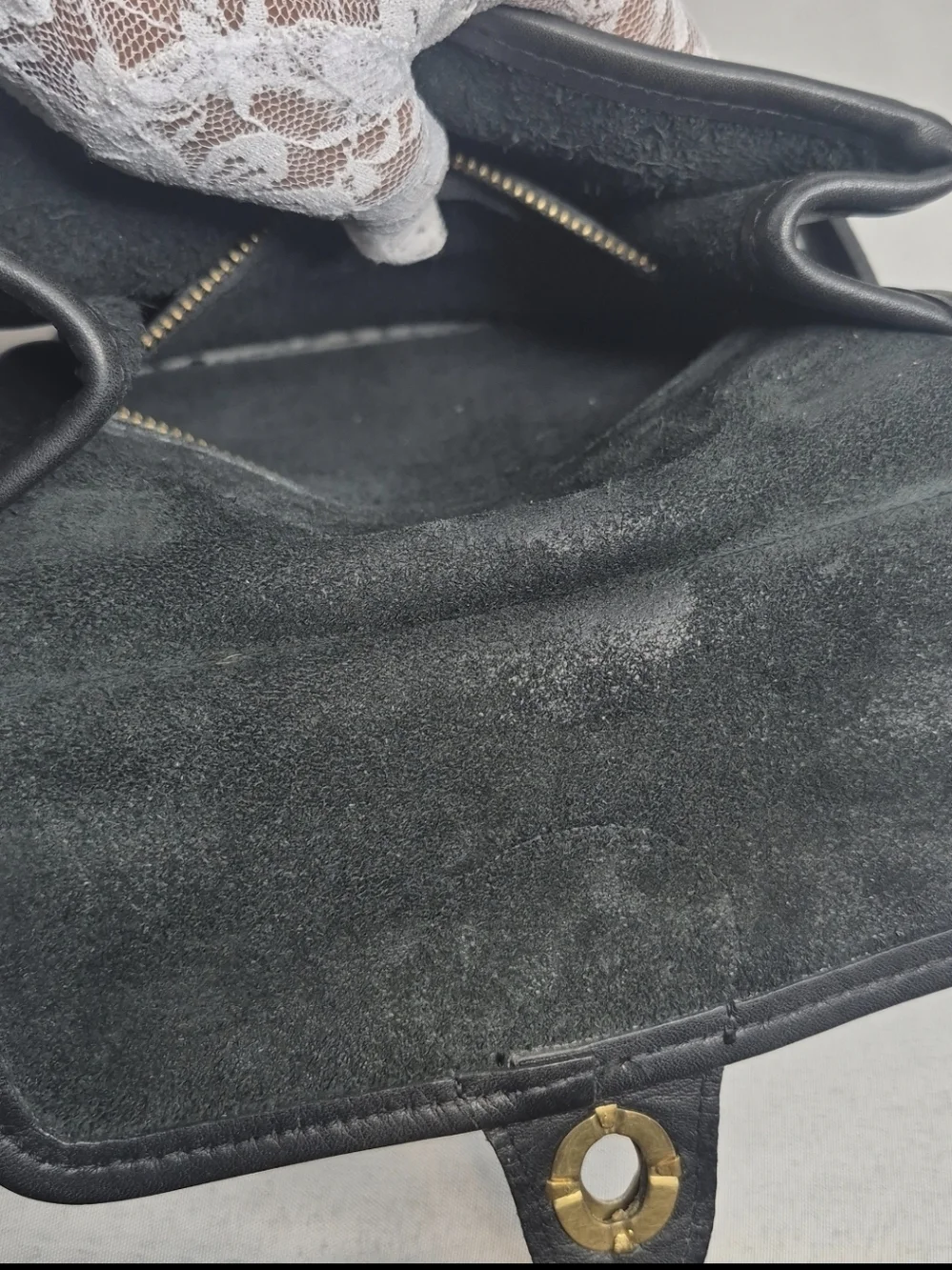 Coach Vintage Murphy Classic Black Leather Crossbody Bag
